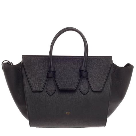 celine black knot bag|celine leather handbags.